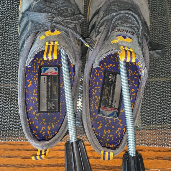 Adidas x The Hundreds LA Lakers NBA Adi-Ease Skate Shoes Mens 11.5 US Q16688 - Picture 10 of 10